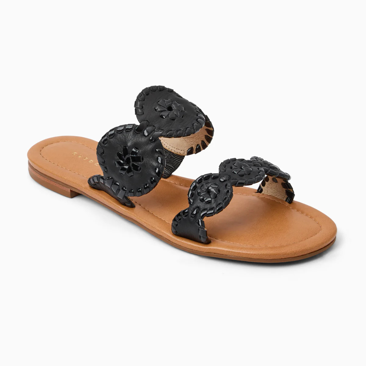 Lauren II Leather Flat Sandal | Jack Rogers