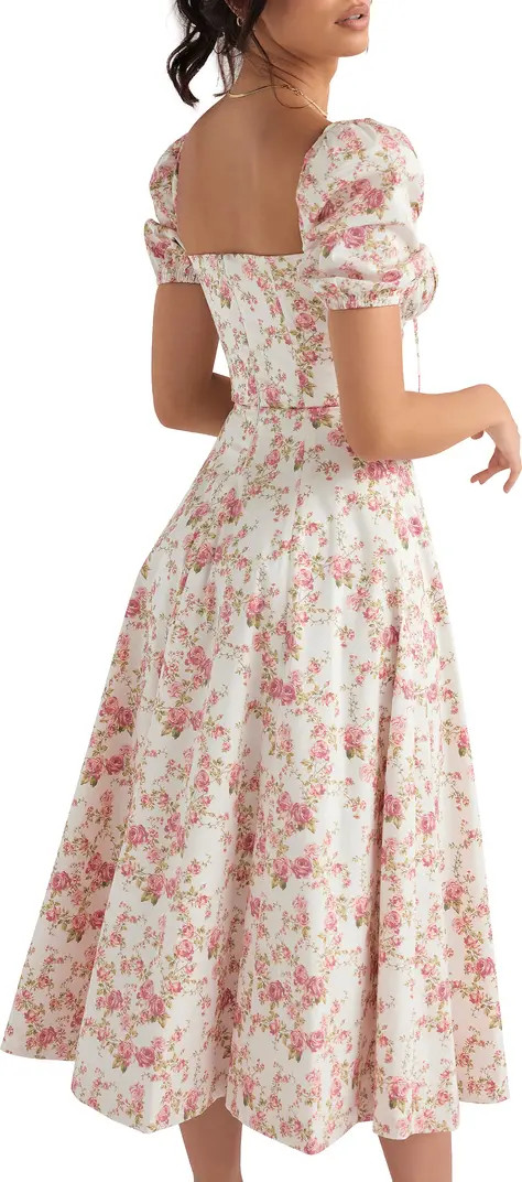 Tallulah Floral Cotton Blend Sundress | Nordstrom