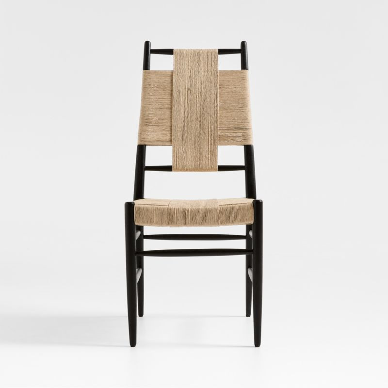 Adriel Rushed Woven Dining Side Chair | Crate & Barrel | Crate & Barrel