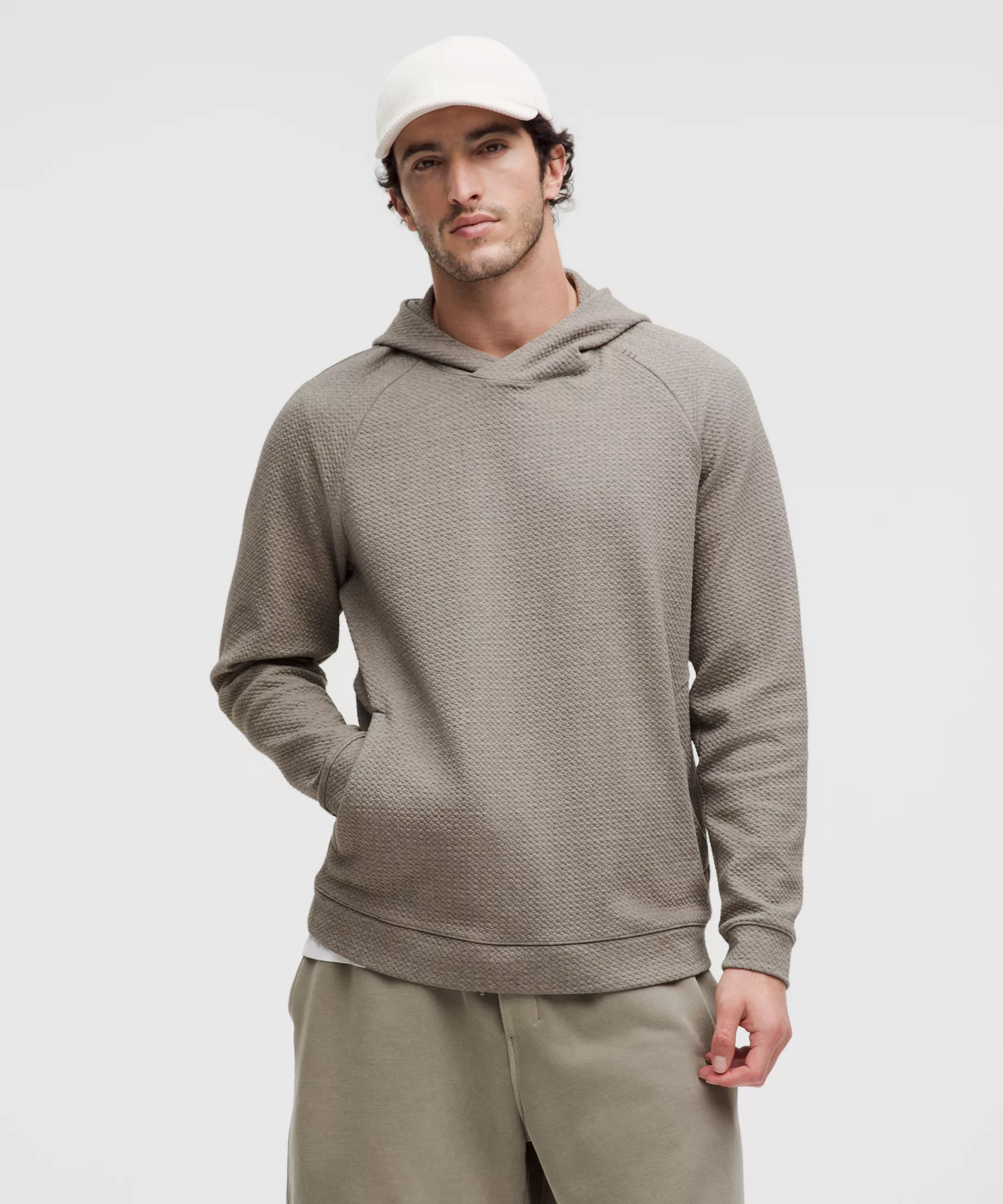 Textured Double-Knit Cotton Hoodie | Men's Hoodies & Sweatshirts | lululemon | Lululemon (US)