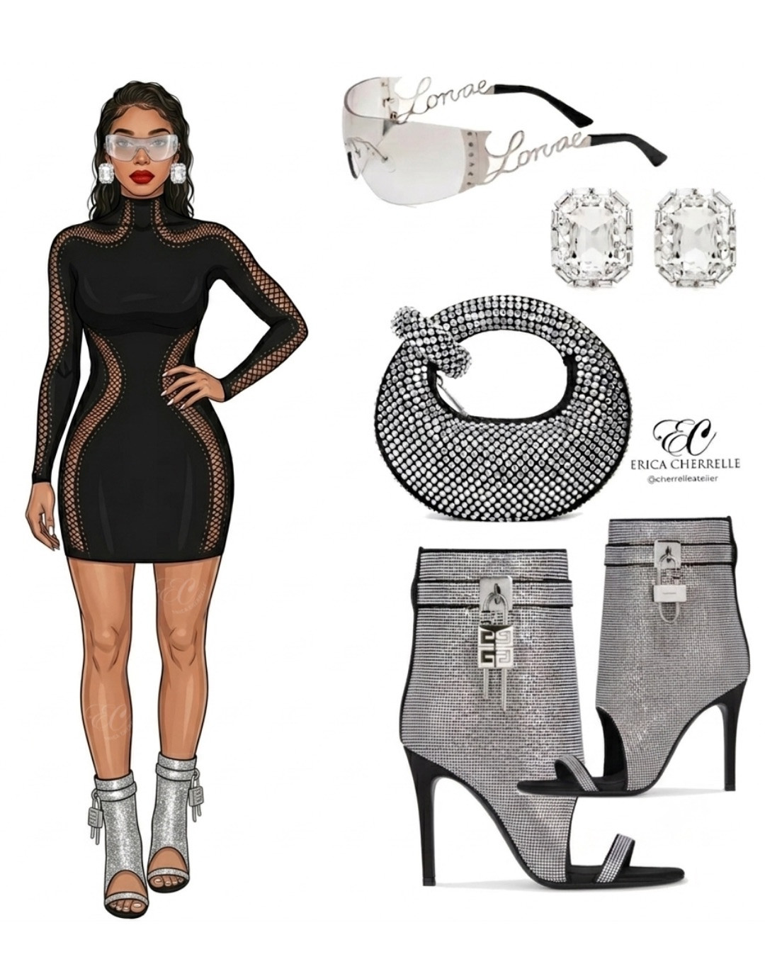 Night Out 🩶

Locked in and shining from every angle. ✨ If the look doesn’t make a statement before I even speak, I’m changing. Serving pure edge tonight. 🔐💎

#girlsnightout #ootn #nightoutstyle #personalstylist 

✔️ DM/Email for styling services
•
• Product Links in Bio 🔗 
• Save this post for future inspo
Follow @cherrelleatelier on IG for daily outfit inspiration

#LTKdayinmylife #LTKgrwm #LTKootd