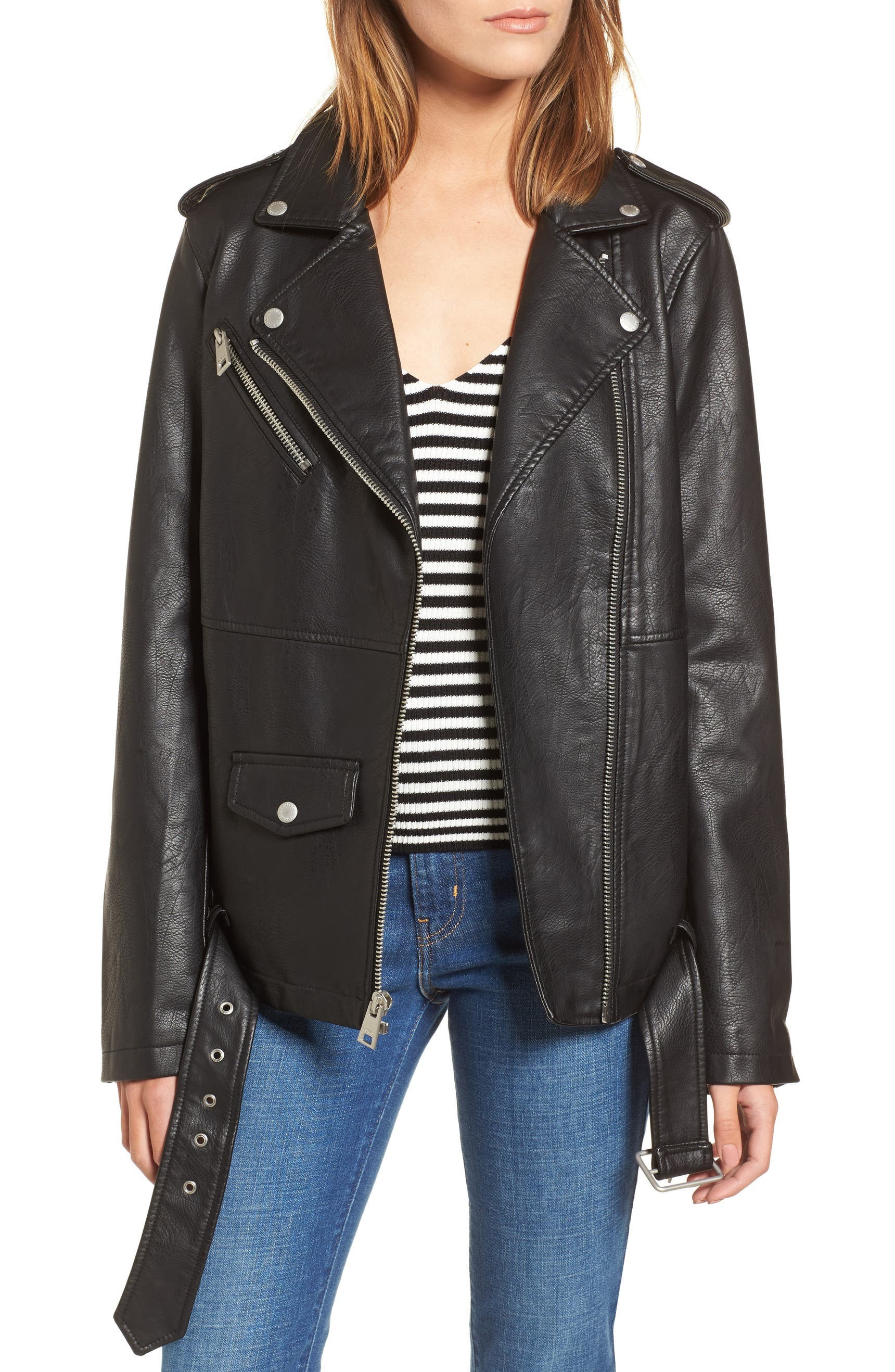 Faux Leather Moto Jacket | Nordstrom | Nordstrom