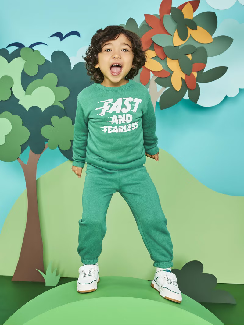 Garanimals Toddler Boy Graphic Fleece Sweatshirt, Sizes 2T-5T - Walmart.com | Walmart (US)