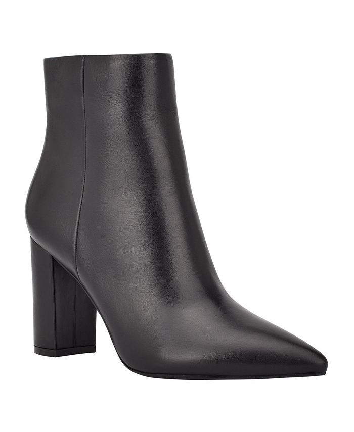 Marc Fisher Women's Glorena Block Heel Bootie & Reviews - Booties - Shoes - Macy's | Macys (US)