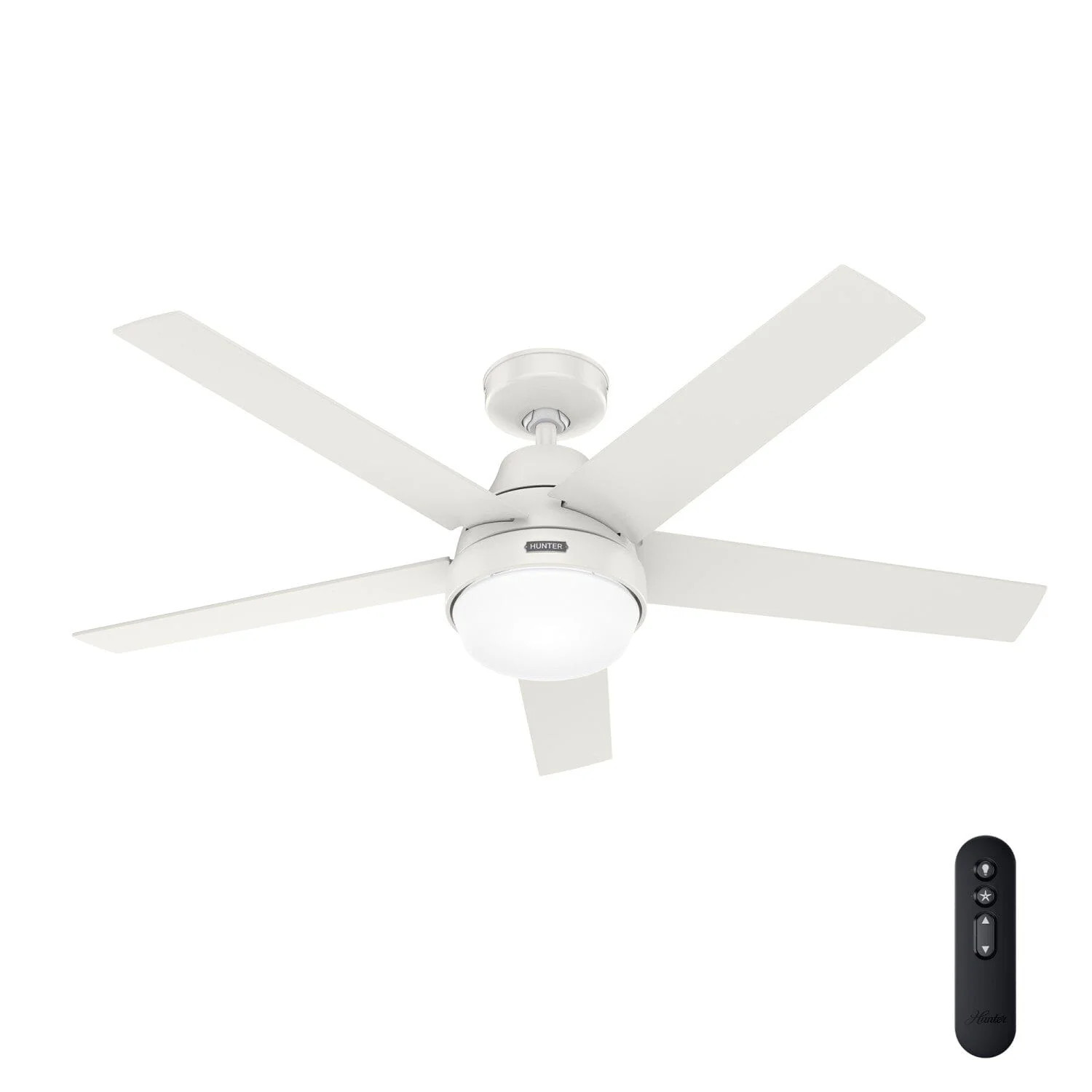 Aerodyne with LED Light 52 Inch-Smart Ceiling Fan | Hunter Fan Company