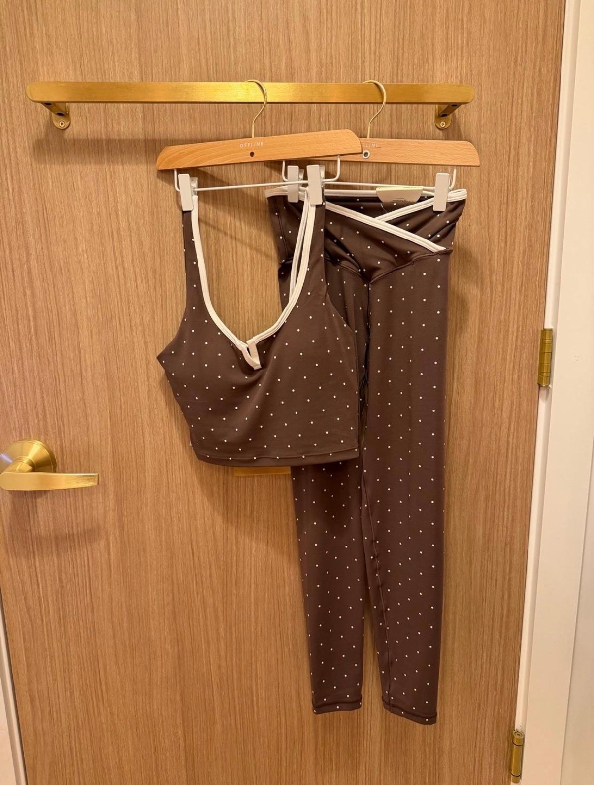 The cutest brown polka dot set 🤎

#LTKootd #LTKgrwm #LTKmomlife