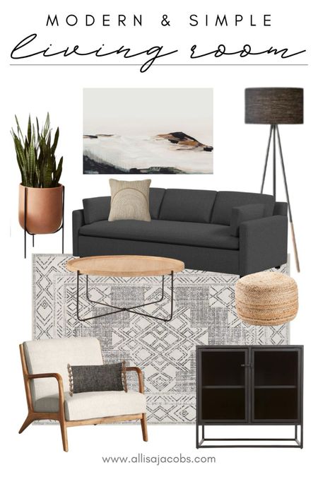 Planning my living room - this design gives me focus! 

Going for contrast and simple lines with modern furniture and neutral decor 



#LTKhome