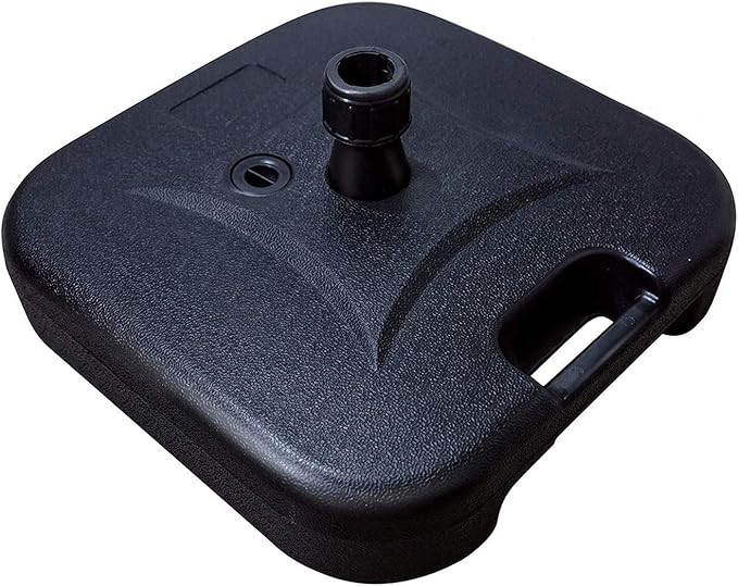 LOKATSE HOME 17.5'' Outdoor Patio Base Stand for Dia 38mm Umbrella Pole(Water Filled to 47lbs), 1... | Amazon (US)