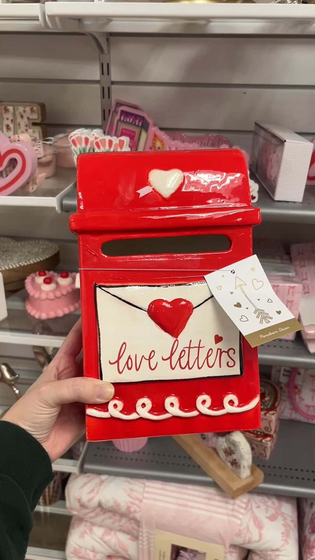Valentine’s Day at Marshalls ❤️💕

The letter box is so cute! OMG!

A lot of the Valentine’s Day stuff is on SALE‼️

Check out my product lists for more! 

Keywords: throw pillows, hearts, red, pink, love, XOXO, mugs, baking dish, home decor, eclectic, decor, seasonal decor, valentines decor

#LTKSaleAlert #LTKHome #LTKValentine