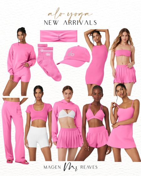 Alo yoga new arrivals - pink new finds for summer - pink workout wear for summer - pink fashion finds - athleisure wear 

#LTKFind #LTKstyletip #LTKSeasonal