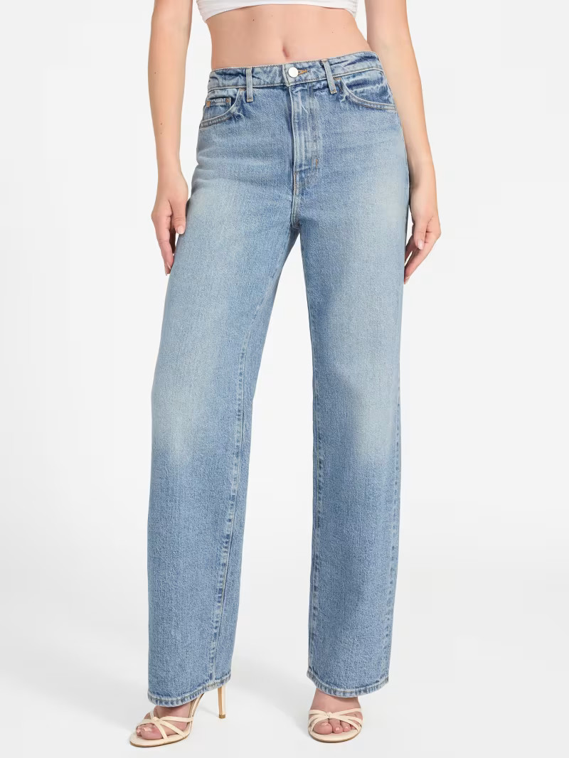 Eco High-Rise Straight Denim Jeans | GUESS® Official Website | Guess (US)
