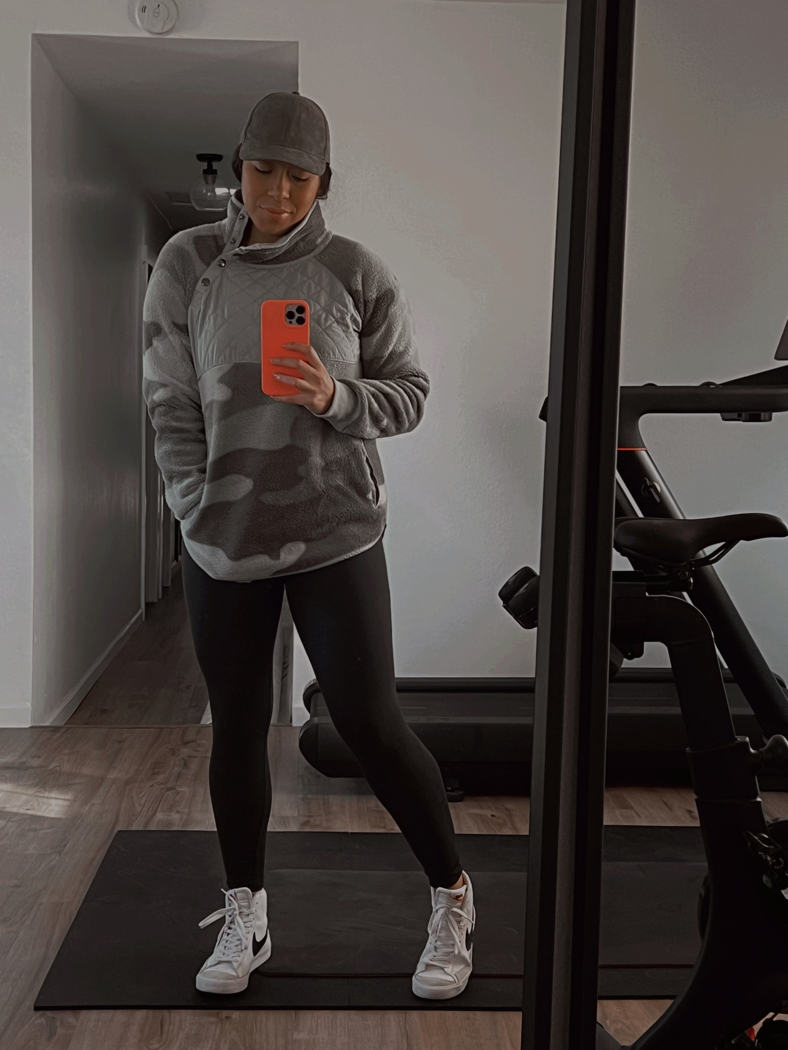 It’s sweater weather🫶🏼 Best leggings to pair your sweater with, Align leggings! Also, the Nike blazers pair well with everything!!! The hat just covers my dirty hair 😬

#LTKGiftGuide #LTKHoliday #LTKstyletip