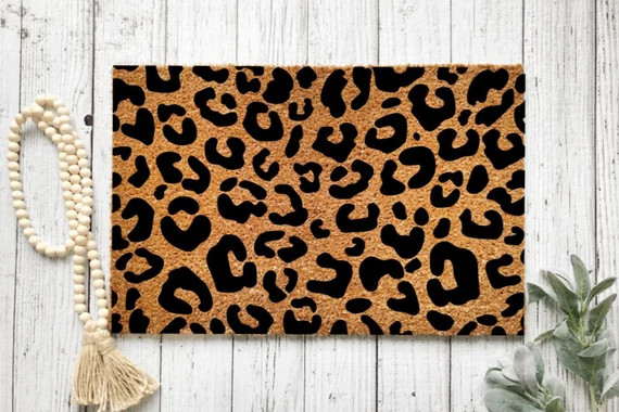 LEOPARD DOORMAT | Spanish Doormat | Personalized Doormat | Housewarming Gift | Closing Gift | Etsy (US)