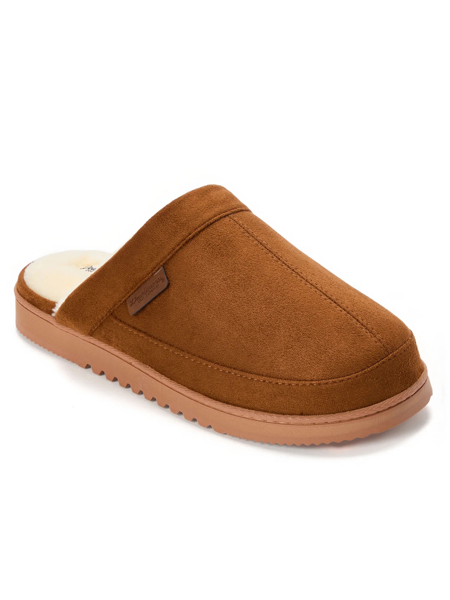 Dearfoams Cozy Comfort Men's Joseph Scuff Slippers | Walmart (US)