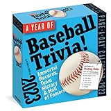 Year of Baseball Trivia! Page-A-Day Calendar 2023: Shouler, Kenneth, Workman Calendars: 978152351... | Amazon (US)