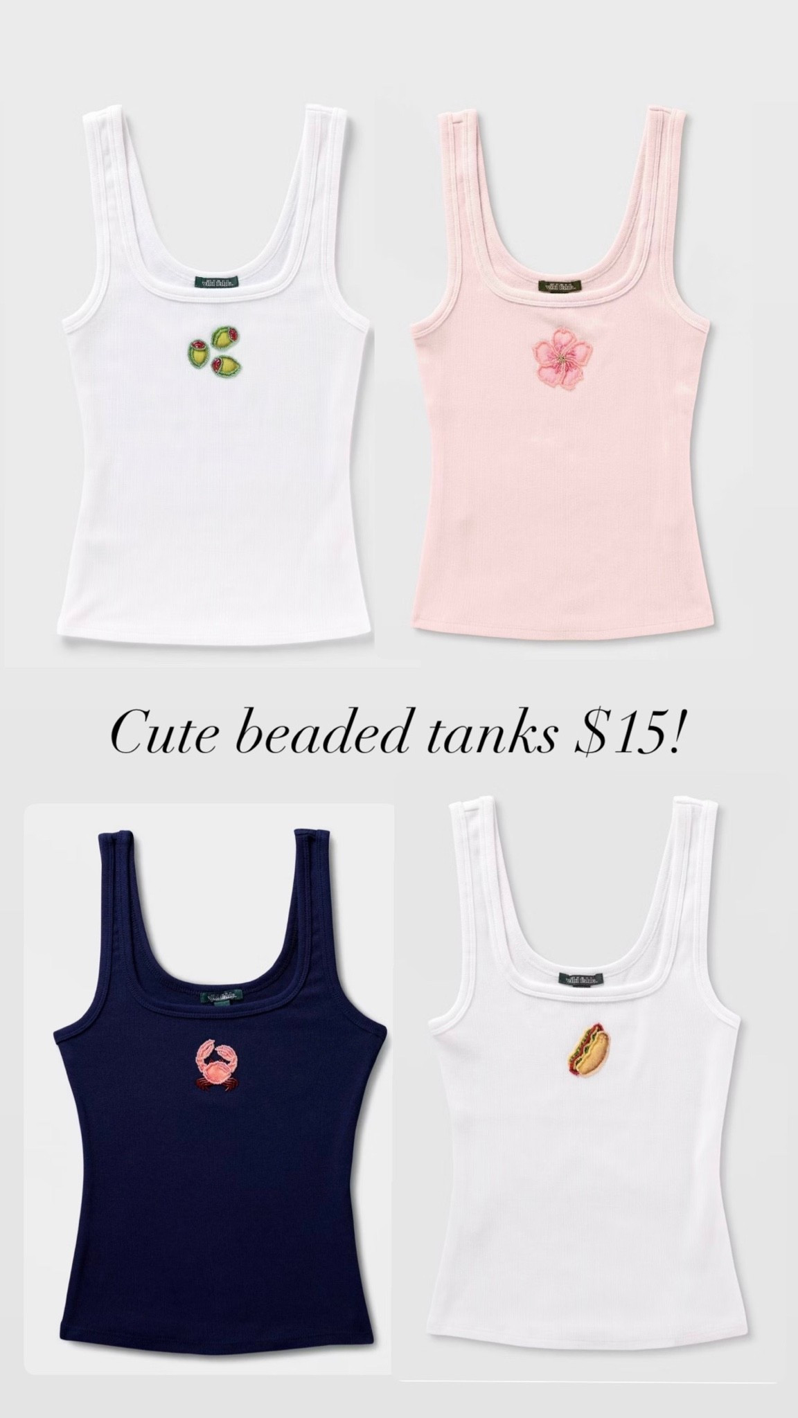 The cutest target tanks for summer that you should buy right now — daily edit cover from Found by Em