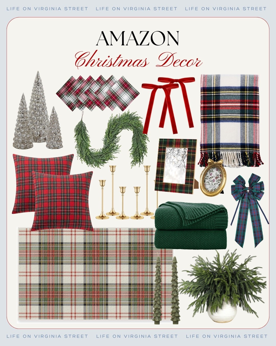 Amazon Christmas Decor 🙌🏻🙌🏻

Holiday traditional decor, Christmas decor 

#LTKSeasonal #LTKHoliday #LTKHome