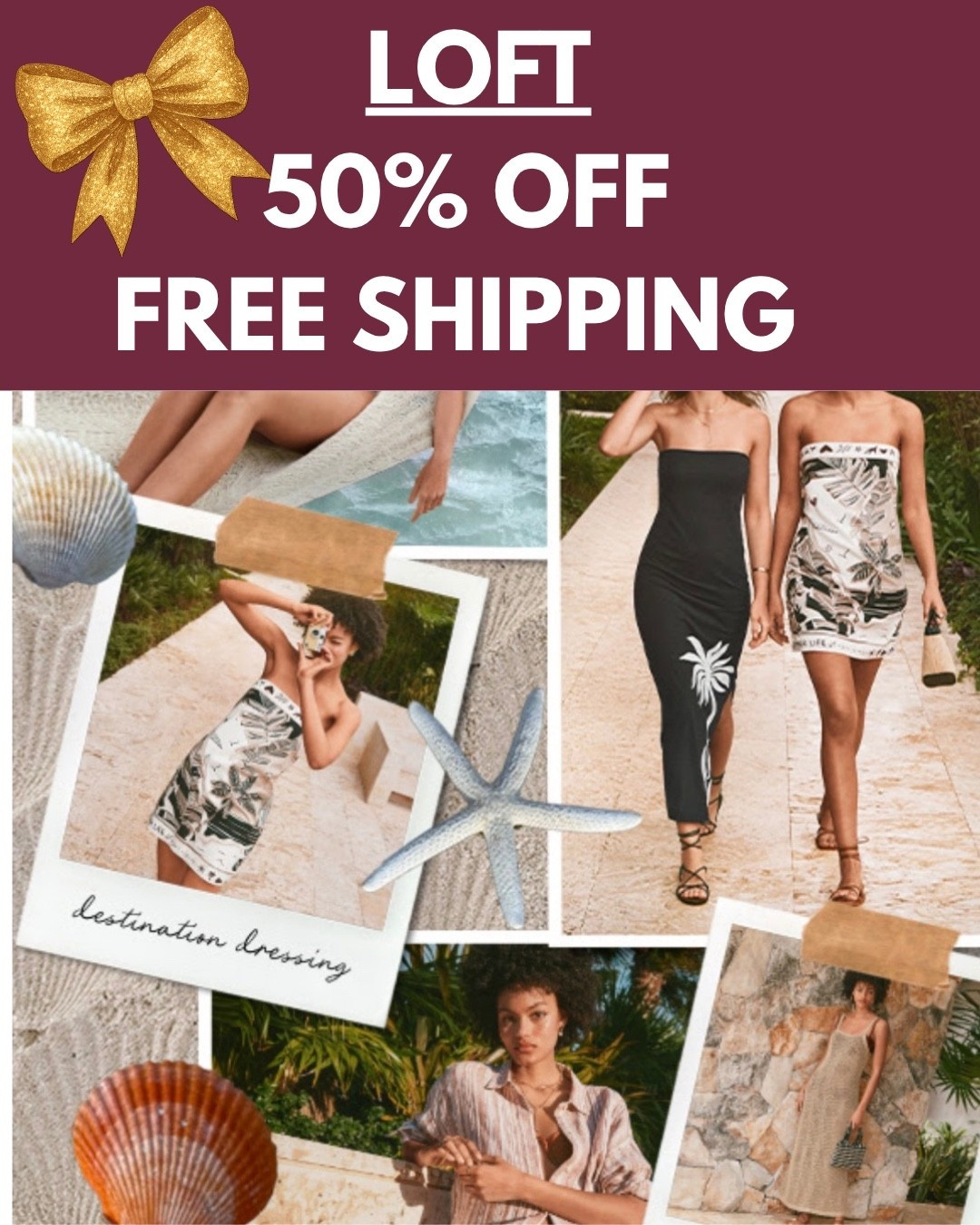 Holiday SALE now at LOFT ‼️ Score 50% OFF + Free Shipping on every order!!!
They sell Petite Sizes too!! 

#LTKSaleAlert #LTKootd #LTKWorkwear
https://liketk.it/6ht0C
