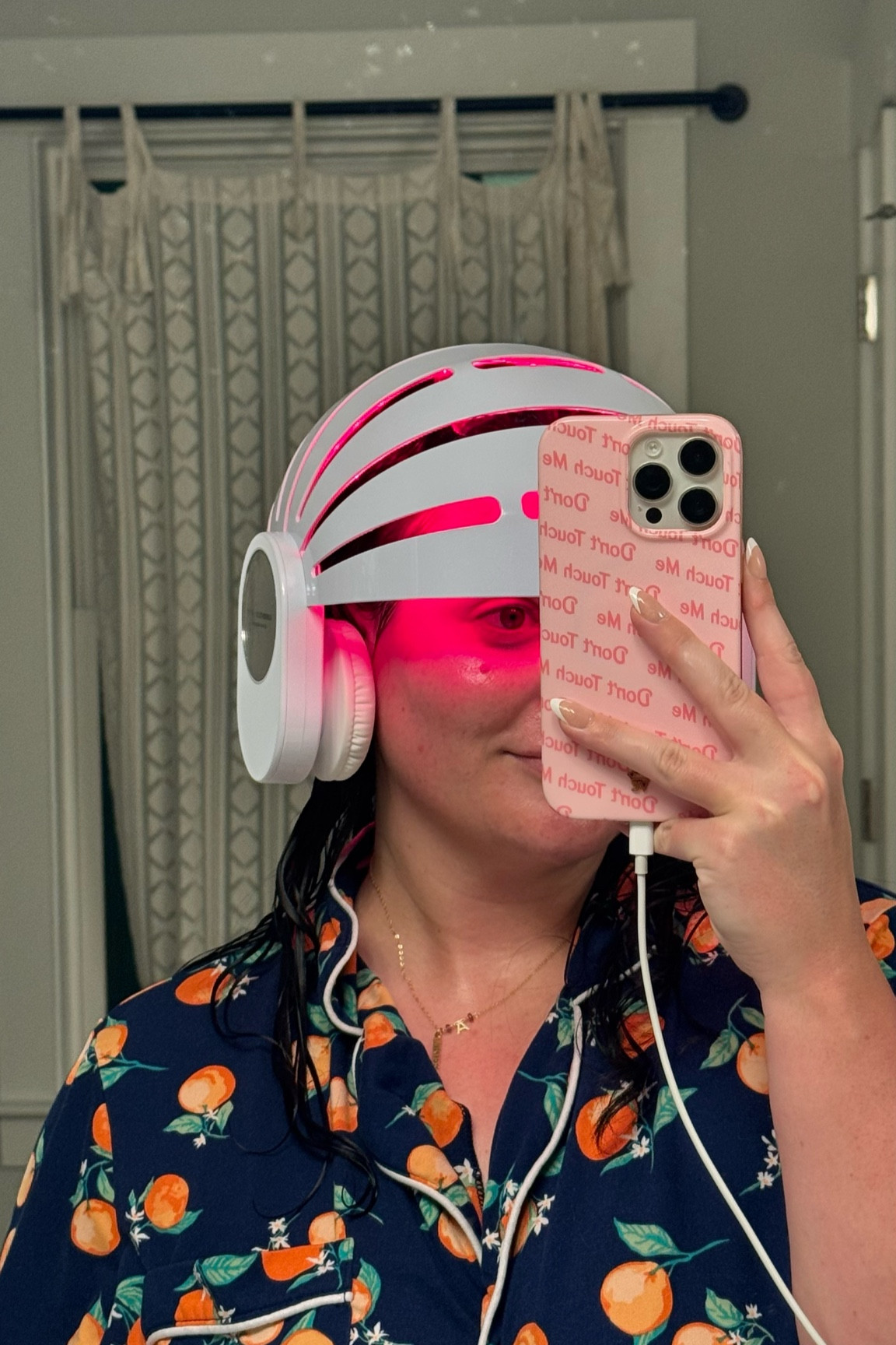 testing this led hair growth device for postpartum hair loss 🤭 

#LTKmomlife #LTKValentine #LTKBeauty
