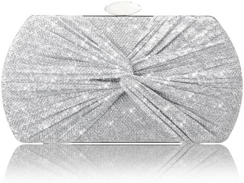 Clutch Purses for Women Wedding Evening Glitter Sparkly Handbags Party Purses for Women with Deta... | Amazon (US)