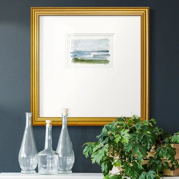 Blansett Coastline Splash II Framed On Paper Print | Wayfair North America