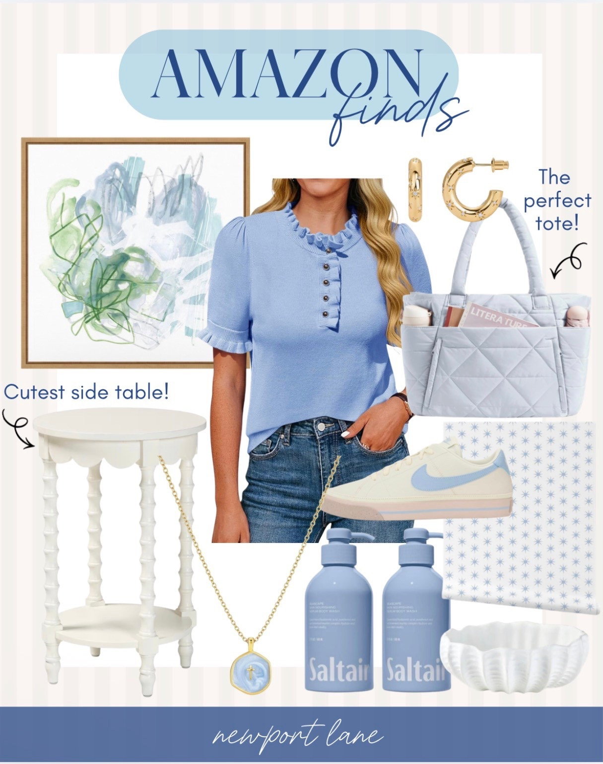 Blue and green decor and fashion finds that are perfect for coastal decor lovers! 



#LTKU #LTKSaleAlert #LTKHome
