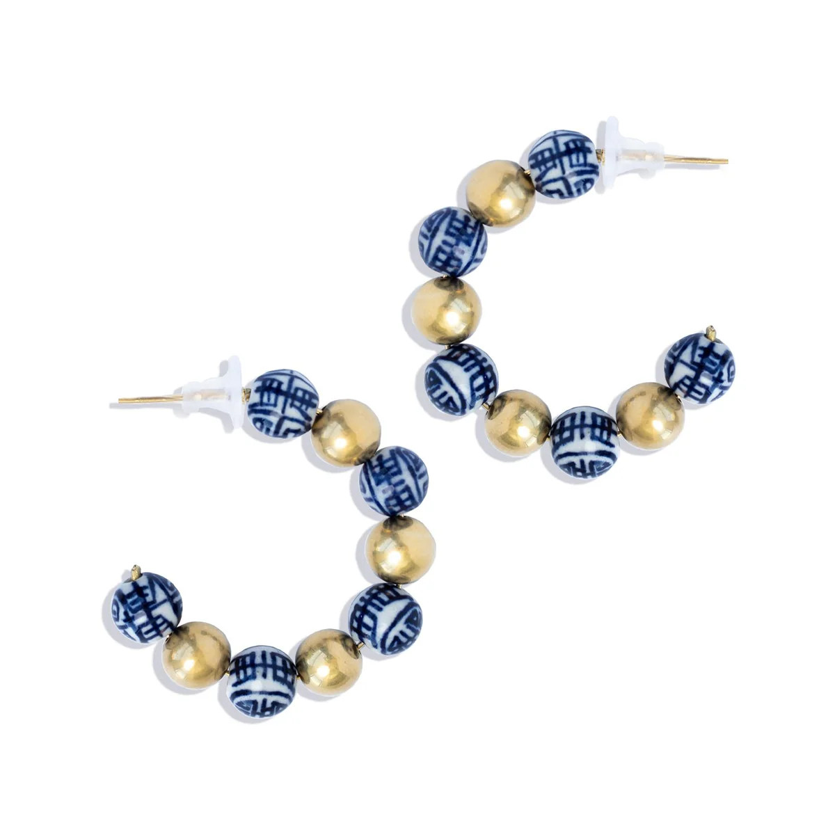 Blue & White Hoops | Susan Shaw