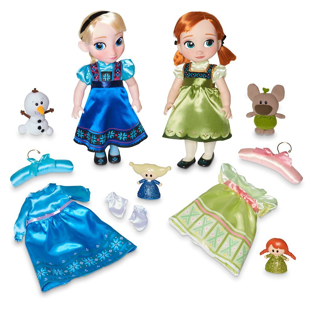 Anna and Elsa Singing Dolls Deluxe Gift Set – Disney Animators' Collection | Disney Store