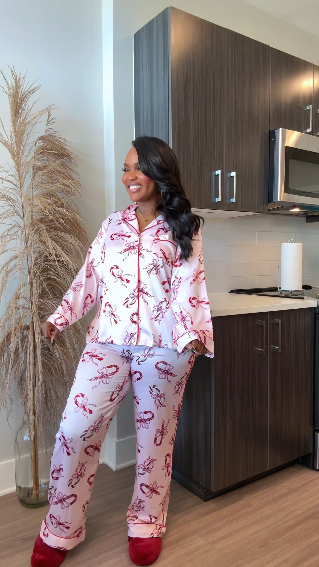 #VSPartner | Black Friday came early at @VictoriasSecret 🎁✨  

✨The new Holiday PJ Collection just dropped 😍 and it’s everything. From silky satin Candy Cane sets to the softest Red Lacquer sleepshirts and plush slippers, these pieces are made for cozy nights in and festive mornings by the tree.  

✨Right now, you can enjoy **30% OFF sitewide** for a limited time ✨ the perfect moment to start (or finish 👀) your holiday shopping. Whether you’re gifting or treating yourself, these styles are too good to miss.  

I’m wearing a size M in everything 

#VictoriasSecret #BlackFriday


#LTKSaleAlert #LTKHoliday #LTKCyberWeek