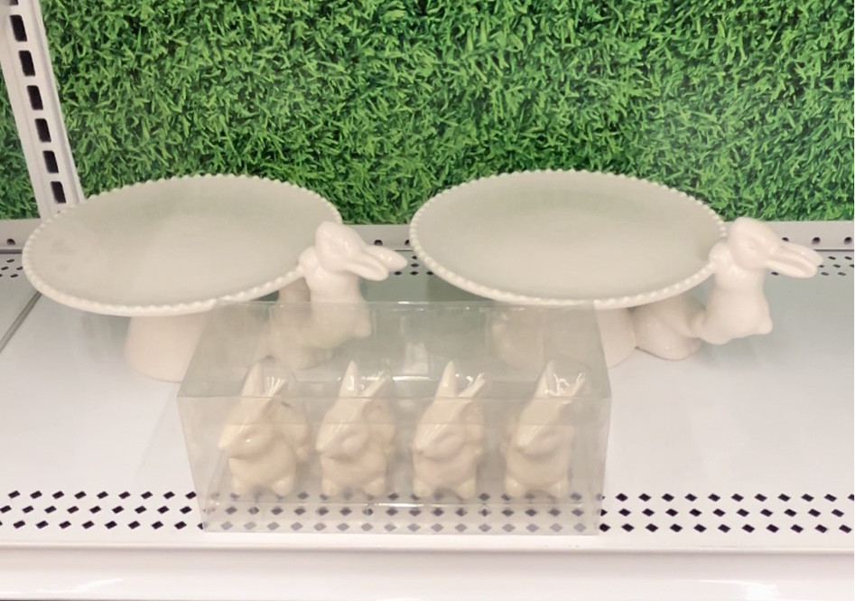 10" Wide White Easter Bunny Ceramic Cake Stand 
🤍
White Bunny Place Card Holders

#LTKGiftGuide #LTKMostLoved #LTKSeasonal