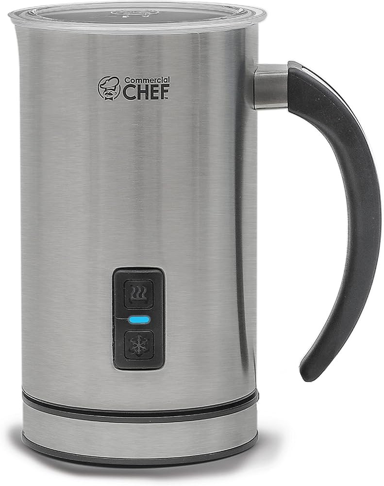 COMMERCIAL CHEF Cordless Milk Frother for Hot and Cold Milk, Cordless Frother, Milk Frother Handh... | Amazon (US)