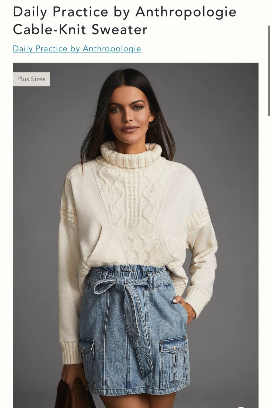 ANTHROPOLOGY // Cable-Knit Sweater 

#LTKSeasonal #LTKGiftGuide #LTKHoliday