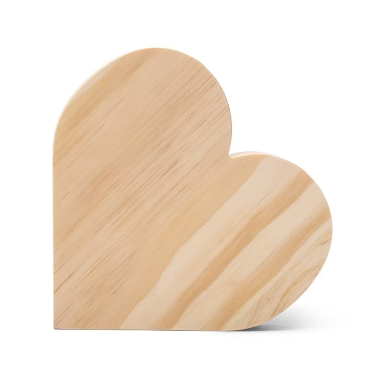 Valentine's Day Heart Wood Base - Mondo Llama™ | Target