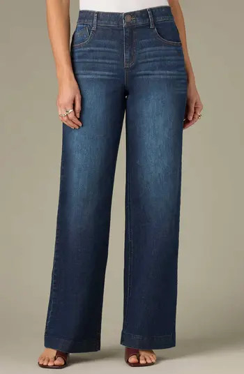 Wit & Wisdom Sam High Waist Wide Leg Jeans | Nordstrom | Nordstrom