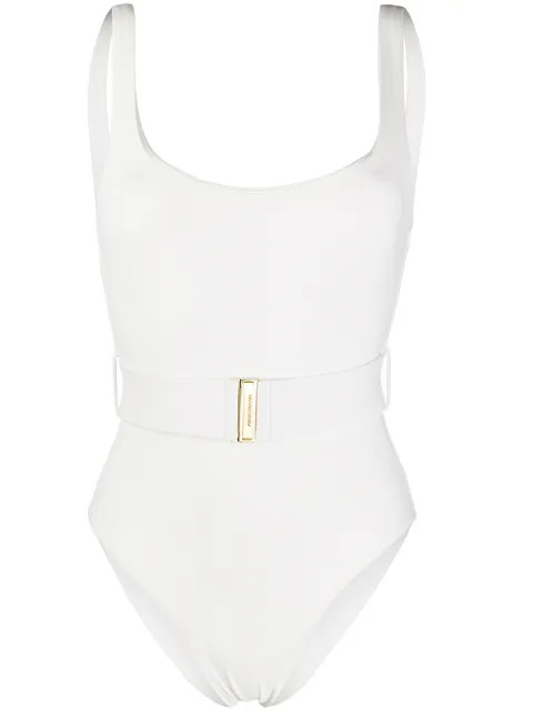 Bells belted swimsuit | Farfetch (US)