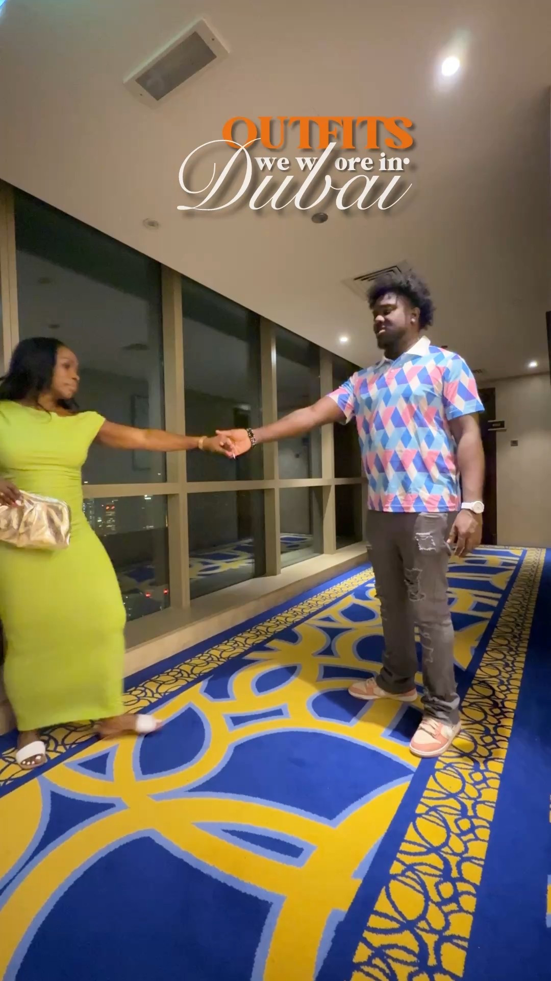 Outfits we wore in Dubai 