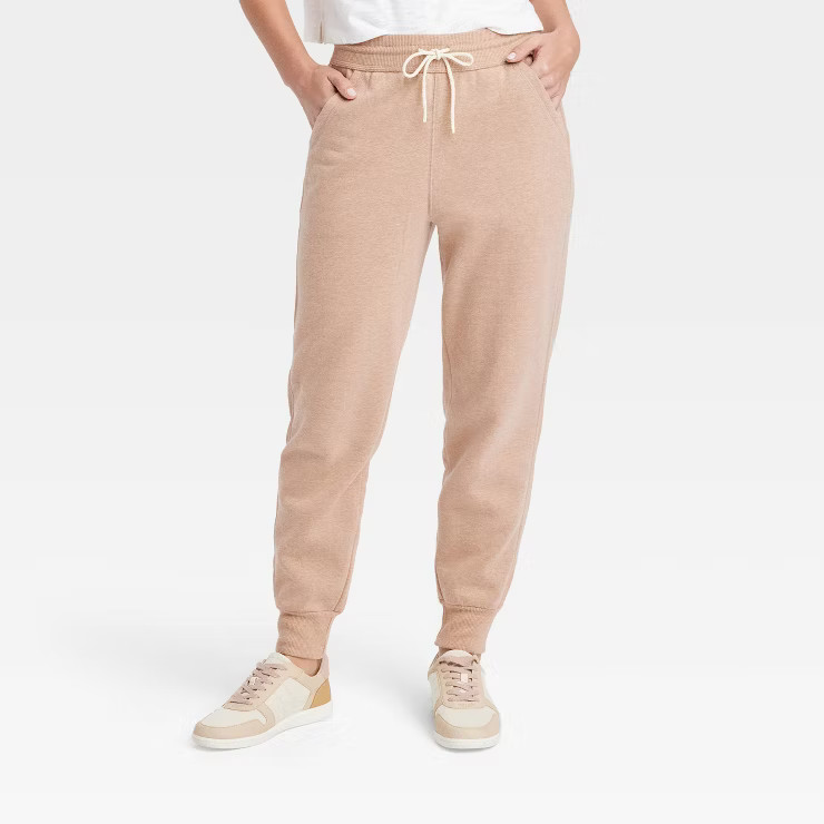 Women's High-Rise Fleece Jogger Pants - Universal Thread™ | Target