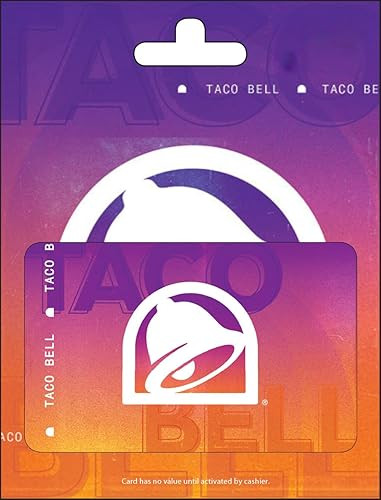 Taco Bell Physical Gift Card | Amazon (US)