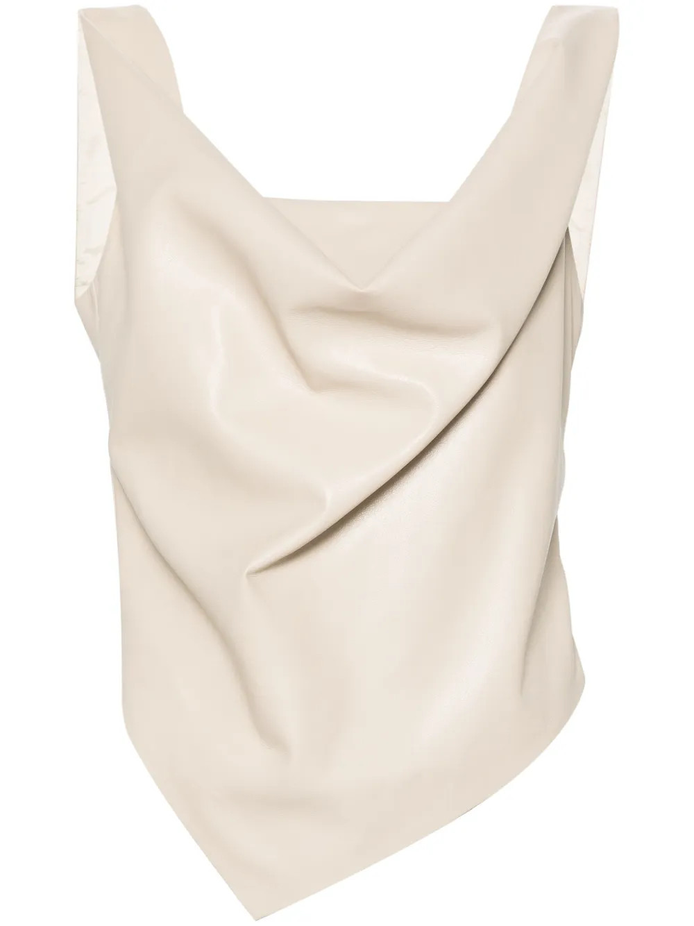 Nanushka Sleeveless Draped Top - Farfetch | Farfetch Global