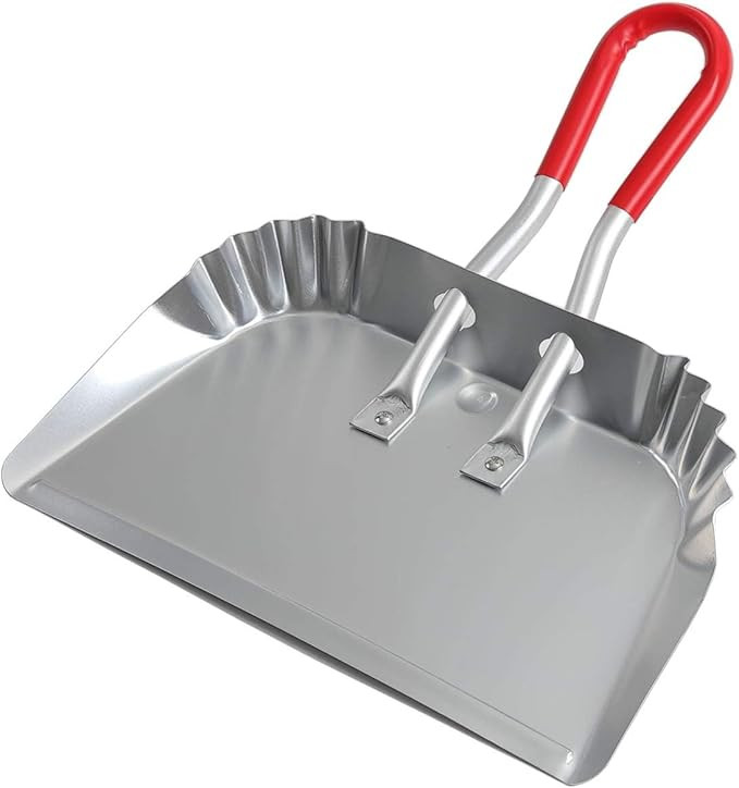 TOP DOG Metal Dustpan 17”, Aluminum Dust Pans Heavy Duty Does not Chip or Bend Sheet Metal Edge... | Amazon (US)