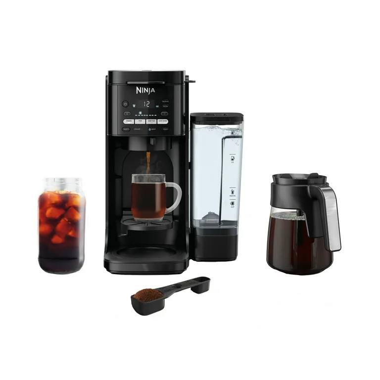 Ninja DualBrew Grounds & Pods Hot & Iced Coffee Maker with Rapid Cold Brew | Walmart (US)