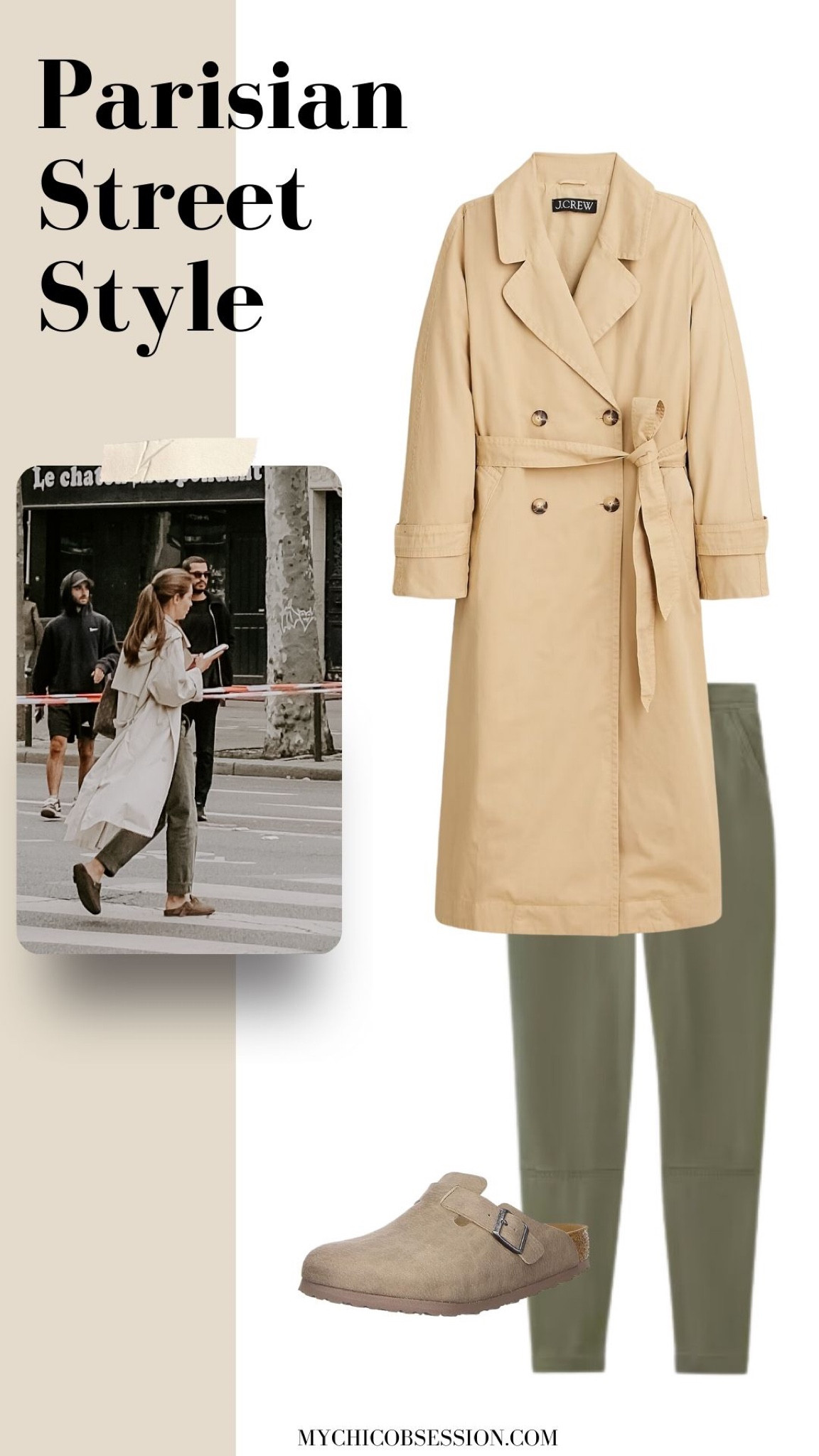 Here are two classic fall all-star pairings - the chic trench, and olive pants. Style these two with a pair of Birkenstock Bostons, your favorite minimalist jewelry and you’re set to go for a great fall day.

#LTKstyletip #LTKSeasonal