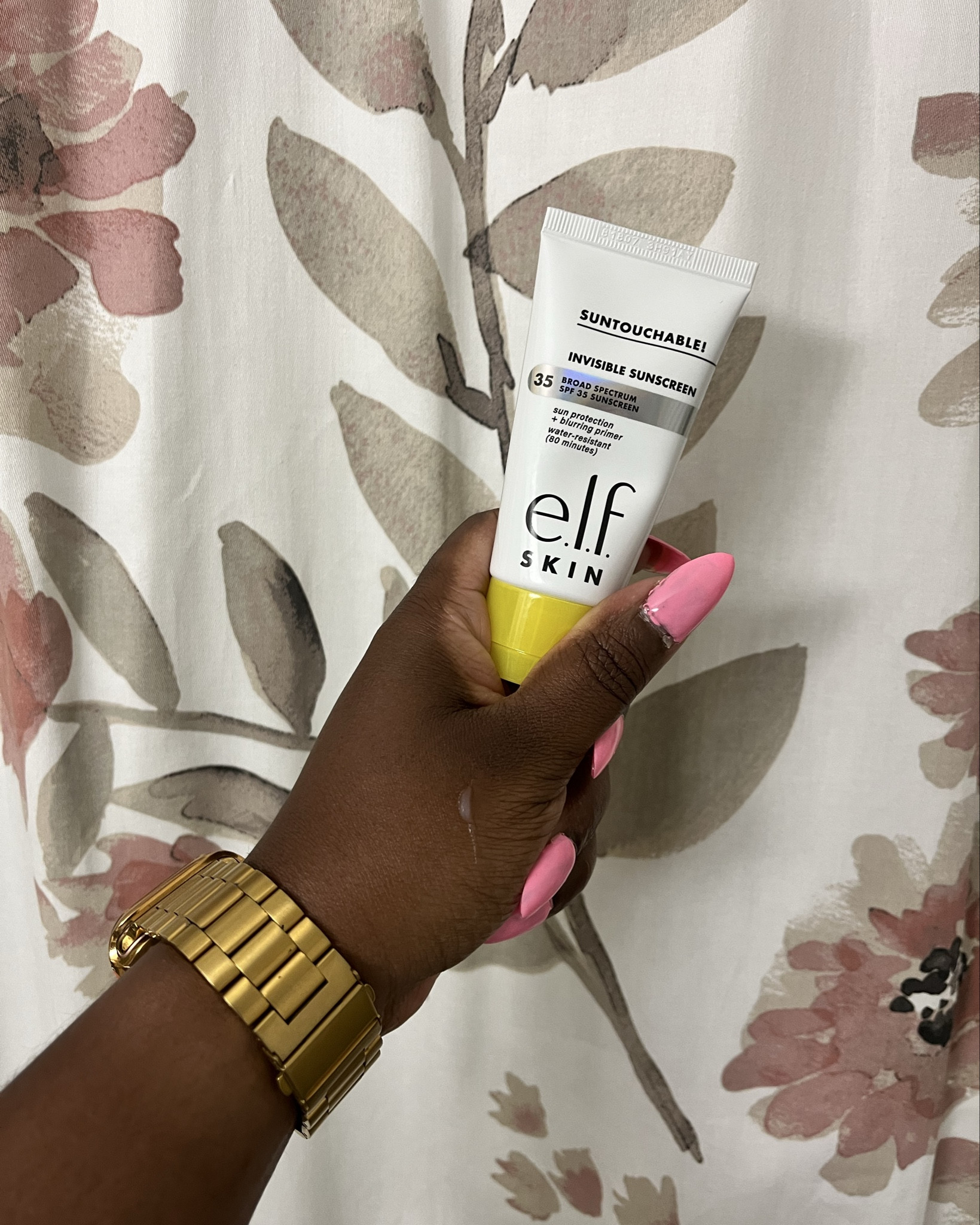 e.l.f. Cosmetics Suntouchable Whoa Glow Broad Spectrum SPF 30 Sunscreen is a great makeup primer! I’ve used it for 2 days and my eyeshadow didn’t crease and my blush stayed on my face.

#LTKSeasonal #LTKBeauty #LTKTravel