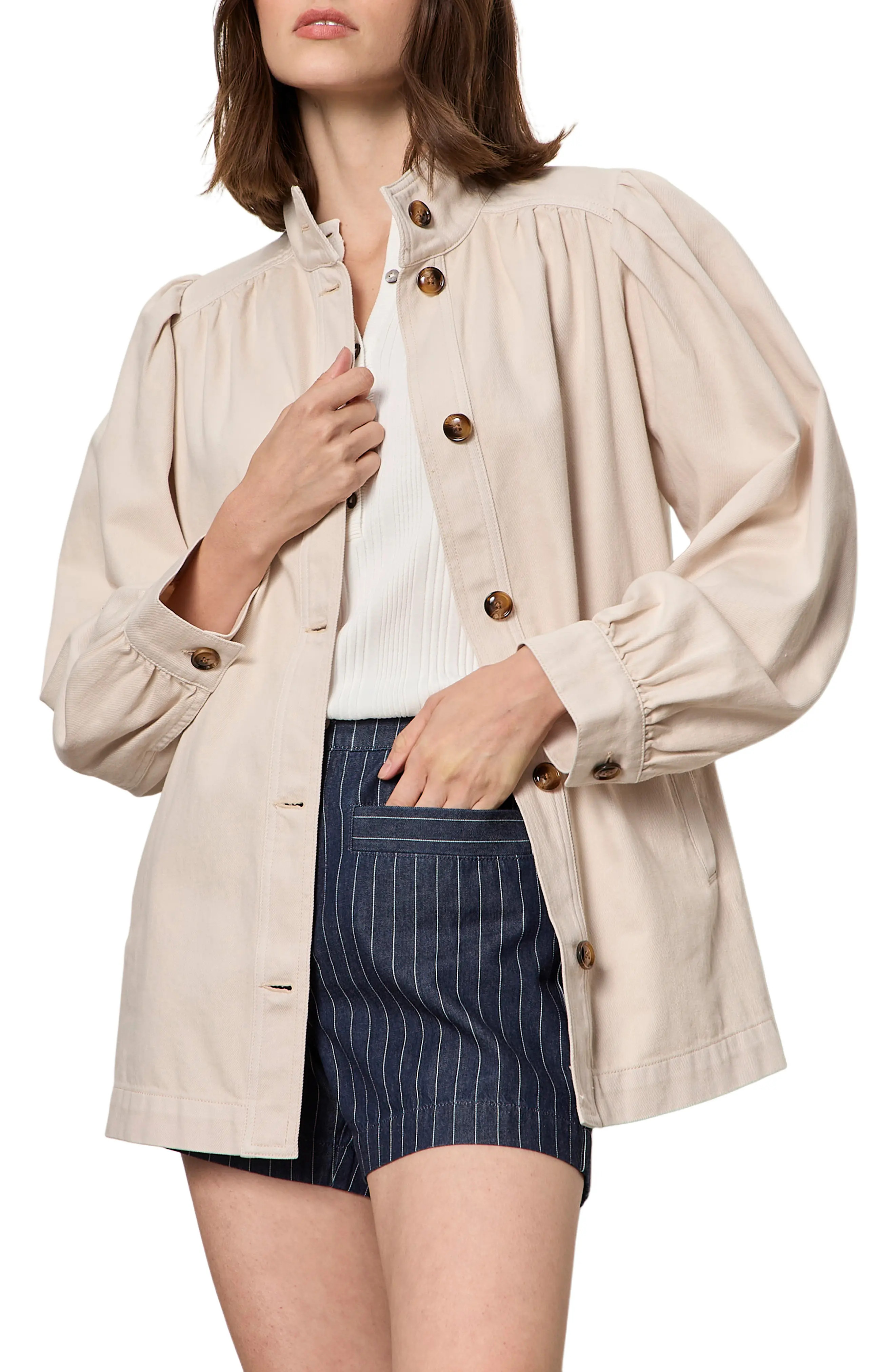 Sanctuary Carrie Cotton Canvas Jacket (Women) | Nordstrom | Nordstrom