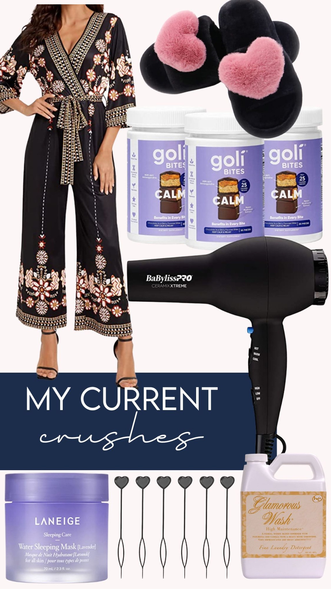 My current crushes! Enjoy 😉 #goli #romper #casualwear #sleepmask #skincare #sleepwear #slippers #beauty

#LTKstyletip #LTKbeauty #LTKhome