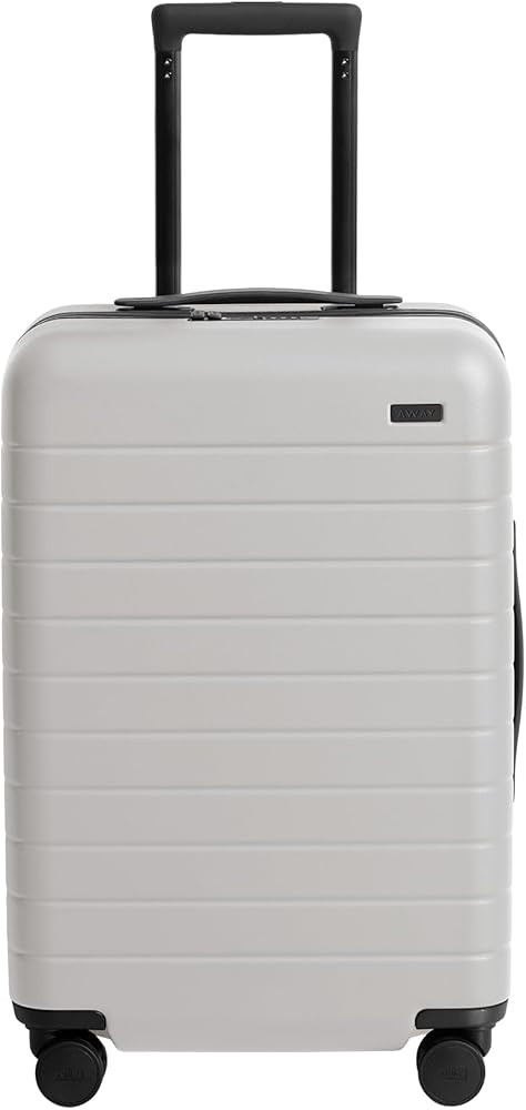 Away Bigger Carry-On Luggage, Lightweight Hardside Large Suitcase with Spinner Wheels, TSA Lock, Airline Approved, Cloud Gray | Amazon (US)