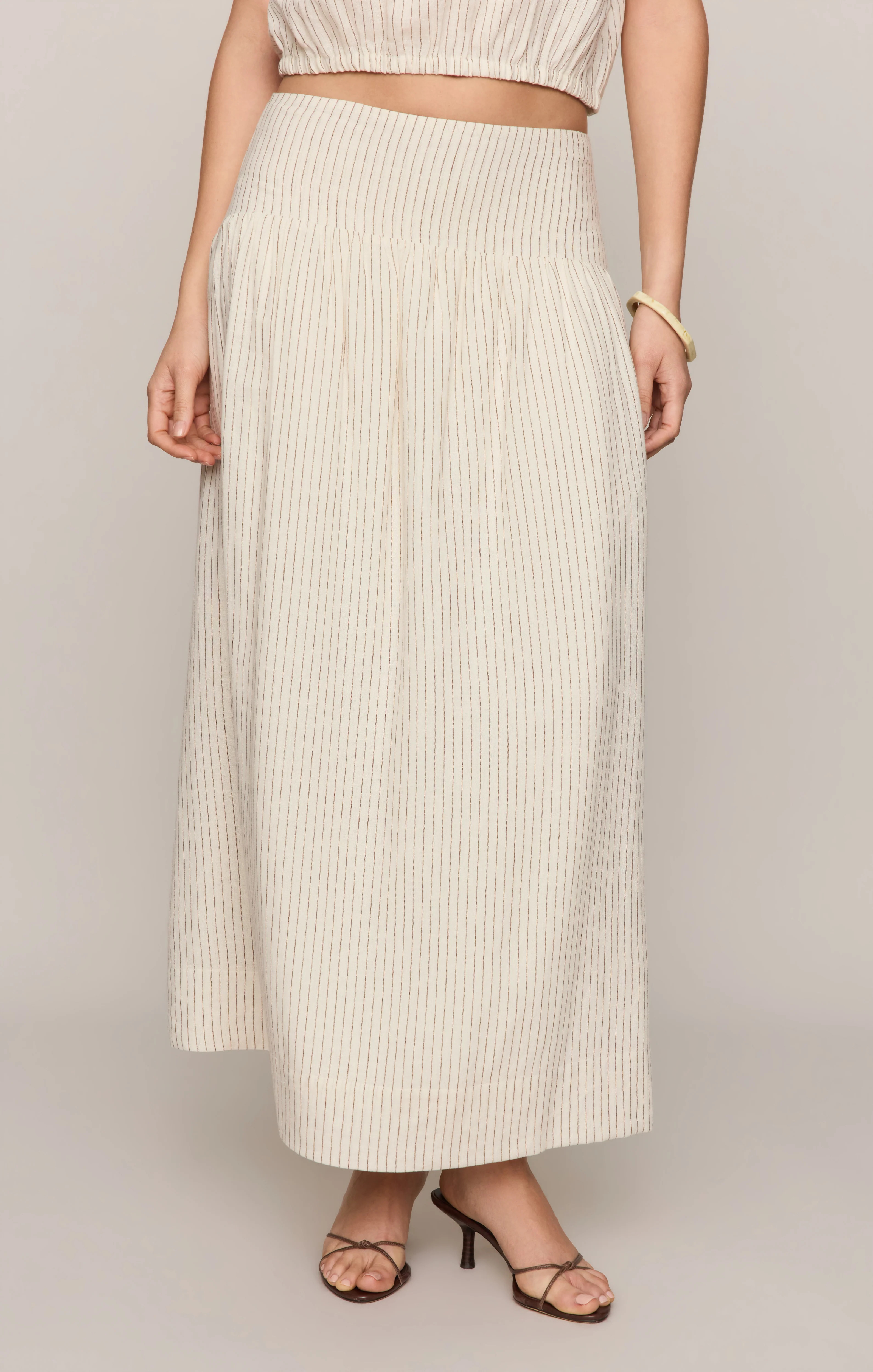 Aveline Midi Skirt Cloud / Medium | Z Supply