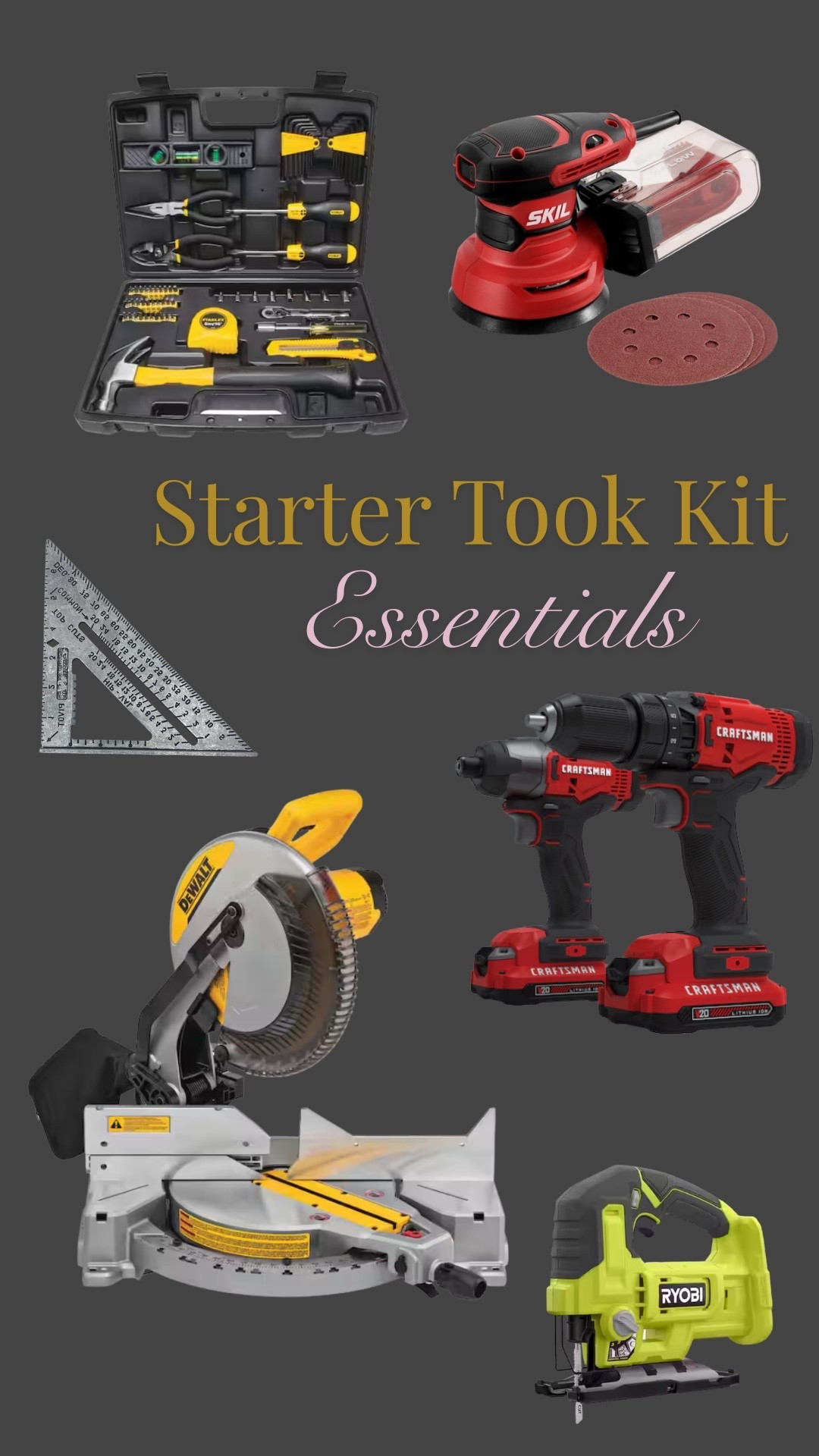 The he go-to tools that I reach for every single DIY project! If you’re looking to dabble in DIY, this list is your perfect jumping off point!

#LTKHome