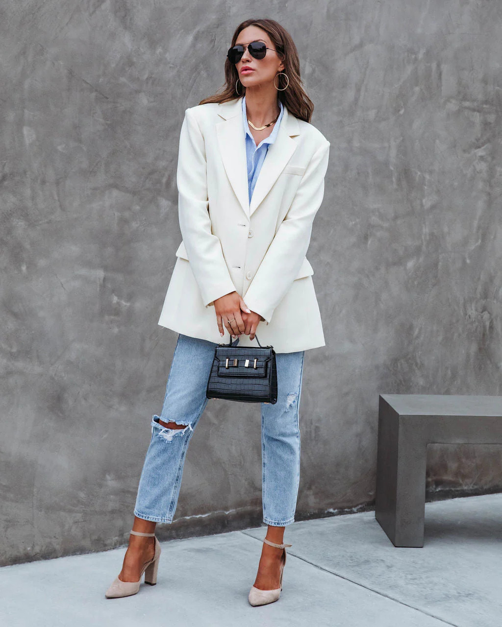 Aria Pocketed Blazer | VICI