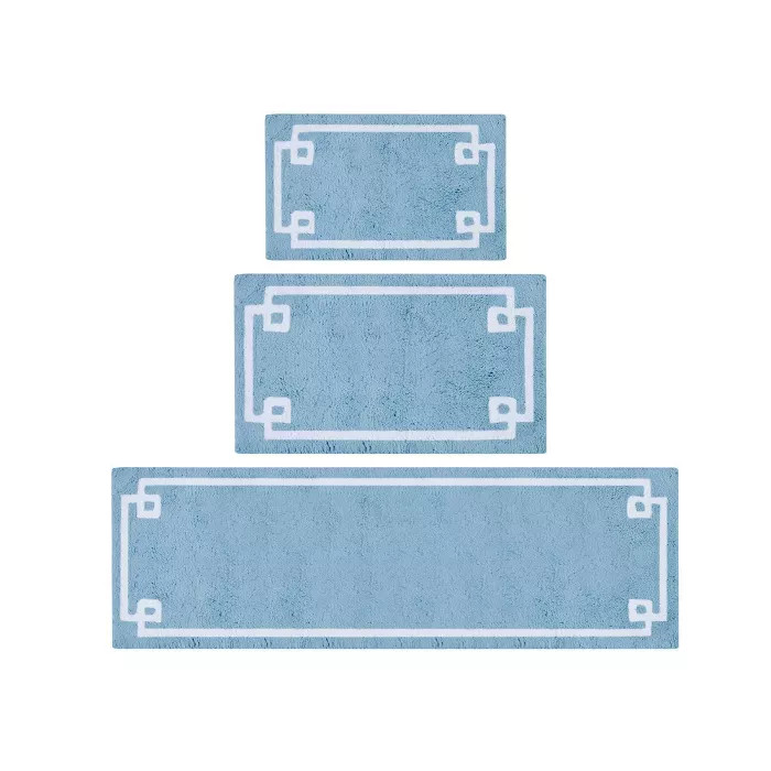 Geometric Cotton Tufted Bath Rug | Target